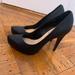 Jessica Simpson Shoes | Black Snake Skin High Heels | Color: Black | Size: 8.5
