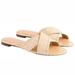 J. Crew Shoes | J Crew Glitter Cora Criss-Cross Sandals | Color: Gold | Size: 8.5