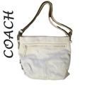 Coach Bags | Coach North South Laser Cut Shoulder Bag | Color: Cream | Size: Os