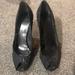 Nine West Shoes | Lace Peep Toe Heels Nine West | Color: Black | Size: 7