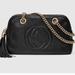 Gucci Bags | Gucci Soho Leather Chain Shoulder Bag | Color: Black | Size: Os