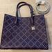 Michael Kors Bags | Michael Kors Studded Grommet Cross Body Tote | Color: Purple | Size: Os