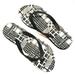 Coach Shoes | Coach Sandal Thing Flip Flops | Color: Black/White | Size: 6