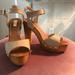 Jessica Simpson Shoes | Jessica Simpson Phiolla Heels | Color: Brown/Tan | Size: 7.5