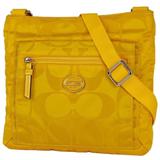 Coach Bags | Getaway Signature Nylon File Bag (Coach F77408) | Color: Orange | Size: Os