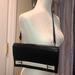 Michael Kors Bags | Michael Kors Leather Clutch | Color: Black/White | Size: 10.5”X6”