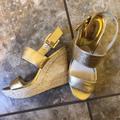 Michael Kors Shoes | Michael Kors Wedge | Color: Gold | Size: 7.5