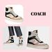 Coach Shoes | Coach Sneakers With Wedges | Color: Black/White | Size: 6