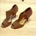 Coach Shoes | Coach Brown Suede Heels | Color: Brown/Tan | Size: 8.5