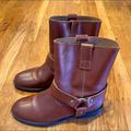 Madewell Shoes | Madewell (Like-New) The Treadsole Harness Boots | Color: Brown | Size: 5