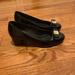 Michael Kors Shoes | Like New Michael Kors Black Heels | Color: Black/Gold | Size: 5