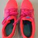 Nike Shoes | Nike Sneakers Size 9 Bright Orange And Pink. | Color: Orange/Pink | Size: 9