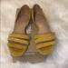 Madewell Shoes | Moving Sale Madewell Sandal Flats | Color: Yellow | Size: 7