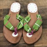 J. Crew Shoes | Jcrew Sandals | Color: Green/Pink | Size: 8