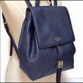 Kate Spade Bags | Kate Spade Wilder Grey St. Pebble Backpack Navy | Color: Blue/Red | Size: Os