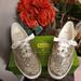 Kate Spade Shoes | Keds X Kate Spade Ny Glitter Rose Or Platinum | Color: Gold/Silver | Size: 8.5