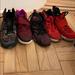 Nike Shoes | Buys Purple And Red Nike Bunch Size 4, 3, And 4.5 | Color: Purple/Red | Size: Various