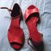Madewell Shoes | Madewell 1937 Red Sandals | Color: Red | Size: 7