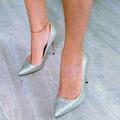 J. Crew Shoes | Jcrew Glitter Roxy Shoes 7 37 | Color: Gold/Silver | Size: 7