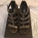 Gucci Shoes | Gucci Gladiator Style Sandals- Worn Once! | Color: Silver | Size: 8