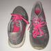 Nike Shoes | Nike Running Shoes Size Youth 7 Women’s 8.5 | Color: Gray/Pink | Size: 8.5