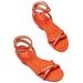 Kate Spade Shoes | Kate Spade Ankle Strap Sandal Nib | Color: Orange | Size: 7.5