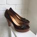 Michael Kors Shoes | Kors By Michael Kors Brown Suede Heels Open Toe | Color: Brown | Size: 8