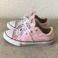 Converse Shoes | Girls Converse Chuck Taylor Pink Shoes Size 2 | Color: Pink | Size: 2g