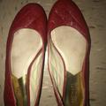 Michael Kors Shoes | Michael Kors Red Flats | Color: Red | Size: 8.5