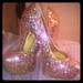 Jessica Simpson Shoes | Jessica Simpson Glitter Pumps | Color: Pink/Silver | Size: 7.5