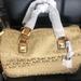 Michael Kors Bags | Michael Kors Duffle Bag | Color: Cream/Tan | Size: Med/Lg