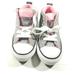 Converse Shoes | Converse Girls Gray And Pink High Top Converse 12 | Color: Gray/Pink | Size: 12g