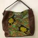 Kate Spade Bags | Kate Spade Paisley Canvas And Leather Hobo Bag | Color: Brown/Green | Size: Os