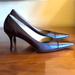 Gucci Shoes | Gucci Black Leather Heels - Size 7 1/2 - 3" Heel | Color: Black | Size: 7.5