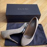 Gucci Shoes | Gucci Platform Pump | Color: Cream | Size: 7