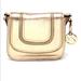 Michael Kors Bags | Michael Kors Pale Gold Naomi Mini Messenger Bag | Color: Gold | Size: Os