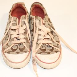 Coach Shoes | Coach Sneakers | Color: Brown/Cream | Size: 8