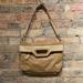 Coach Bags | Coach Bonnie Leather Foldover Shoulder/Tote Bag | Color: Tan | Size: Os