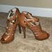 Michael Kors Shoes | Michael Kors Heels | Color: Brown/Tan | Size: 9.5