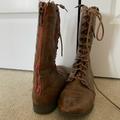 American Eagle Outfitters Shoes | Combat Boots | Color: Brown | Size: 8