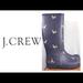 J. Crew Shoes | Iso J Crew Basset Hound Rainboots | Color: Blue | Size: 8 Or 9