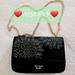 Victoria's Secret Bags | Nwt Gorgeous Victoria Secret Laser Cut Floral Pattern Handbag | Color: Black/Gold | Size: Os