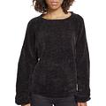 Urban Classics Women's Ladies Oversize Chenille Sweater Sweatshirt, Black (Black 00007), XXXXXL