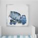 Isabelle & Max™ Mixer Truck Canvas Art Canvas in Blue | 18 H x 18 W x 1.5 D in | Wayfair 7C9DD6B4EA9343A68A9FF435181D8E46