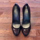 Jessica Simpson Shoes | Jessica Simpson Brown Alligator Shoes Size 8 1/2 | Color: Brown | Size: 8.5