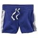 Carters Baby Girls Sparkle Side Stripe French Terry Shorts Blue 3M
