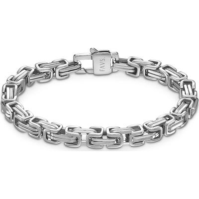 FAVS - Armband Edelstahl Herrenschmuck 1 ct Herren