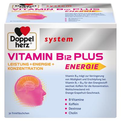 Doppelherz - Vitamin B12 Plus system Trinkampullen Vitamine 0.75 l