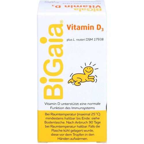 Pädia – BIGAIA plus Vitamin D3 Tropfen Vitamine 01 l