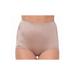 Plus Size Women's Panty Brief Light Shaping by Rago in Mocha (Size 8X)